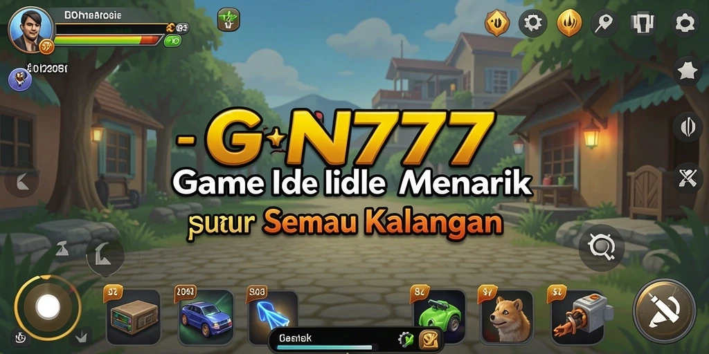 Gameplay menarik dari GN777 dengan karakter yang beraksi secara otomatis.
