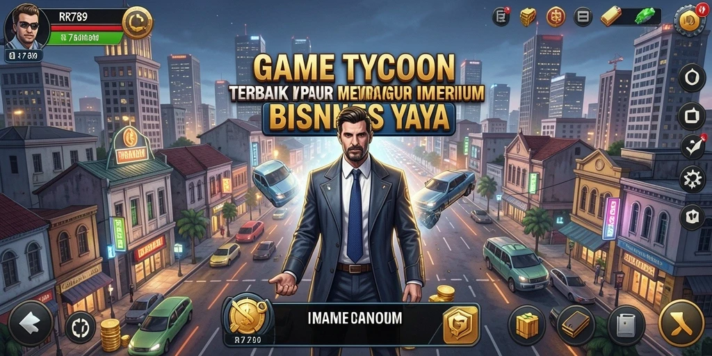 Gameplay menarik dari RR789 dengan elemen strategi Tycoon.